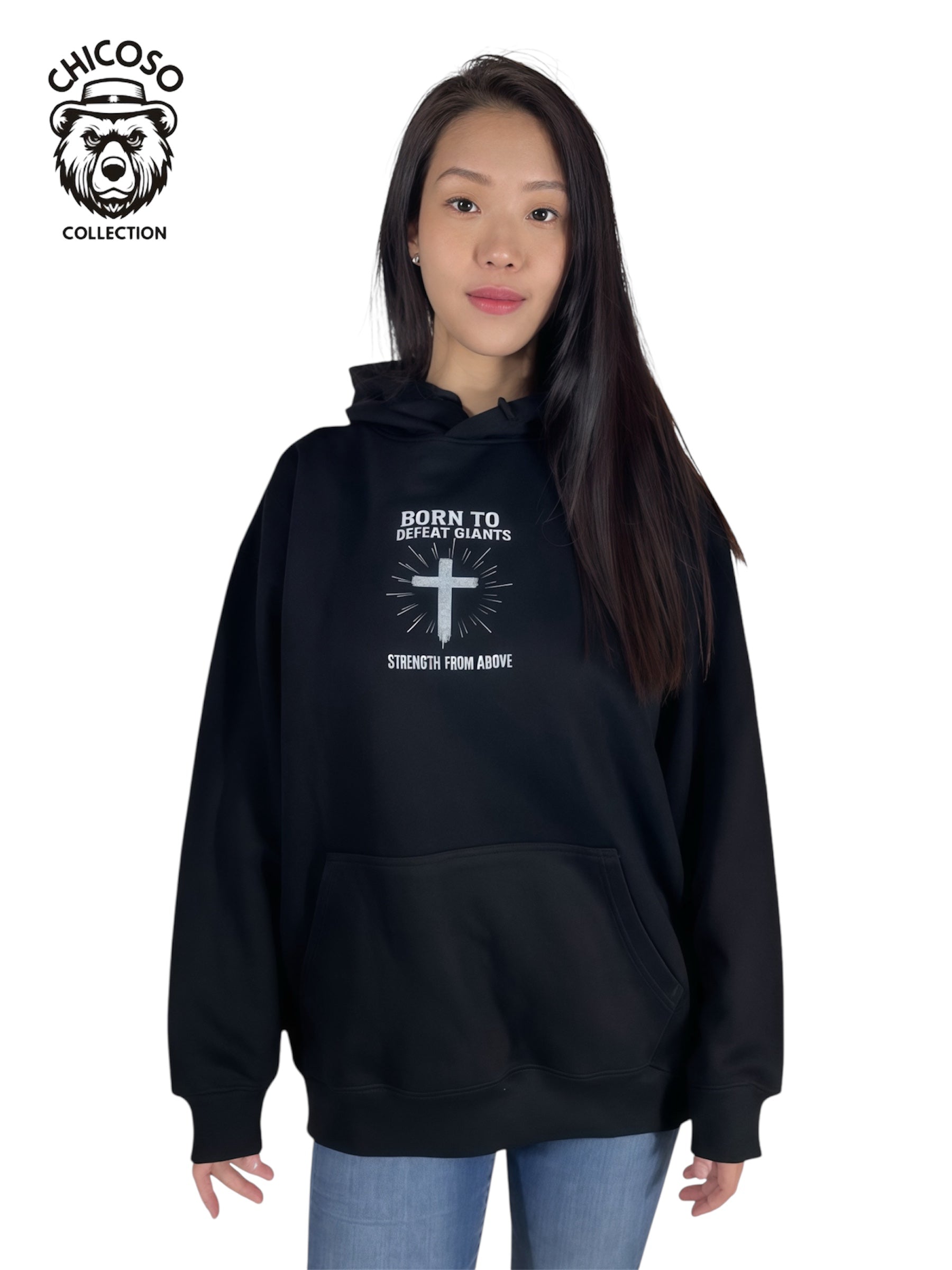 Born to Defeat Giants Hoodie